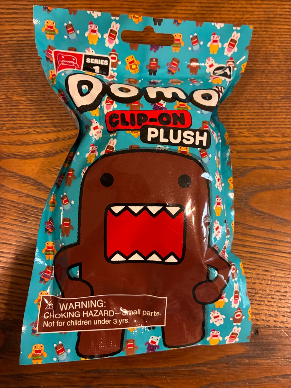 Domo Kun Keychain Pattern Tote - clip on and Brand NEW in package